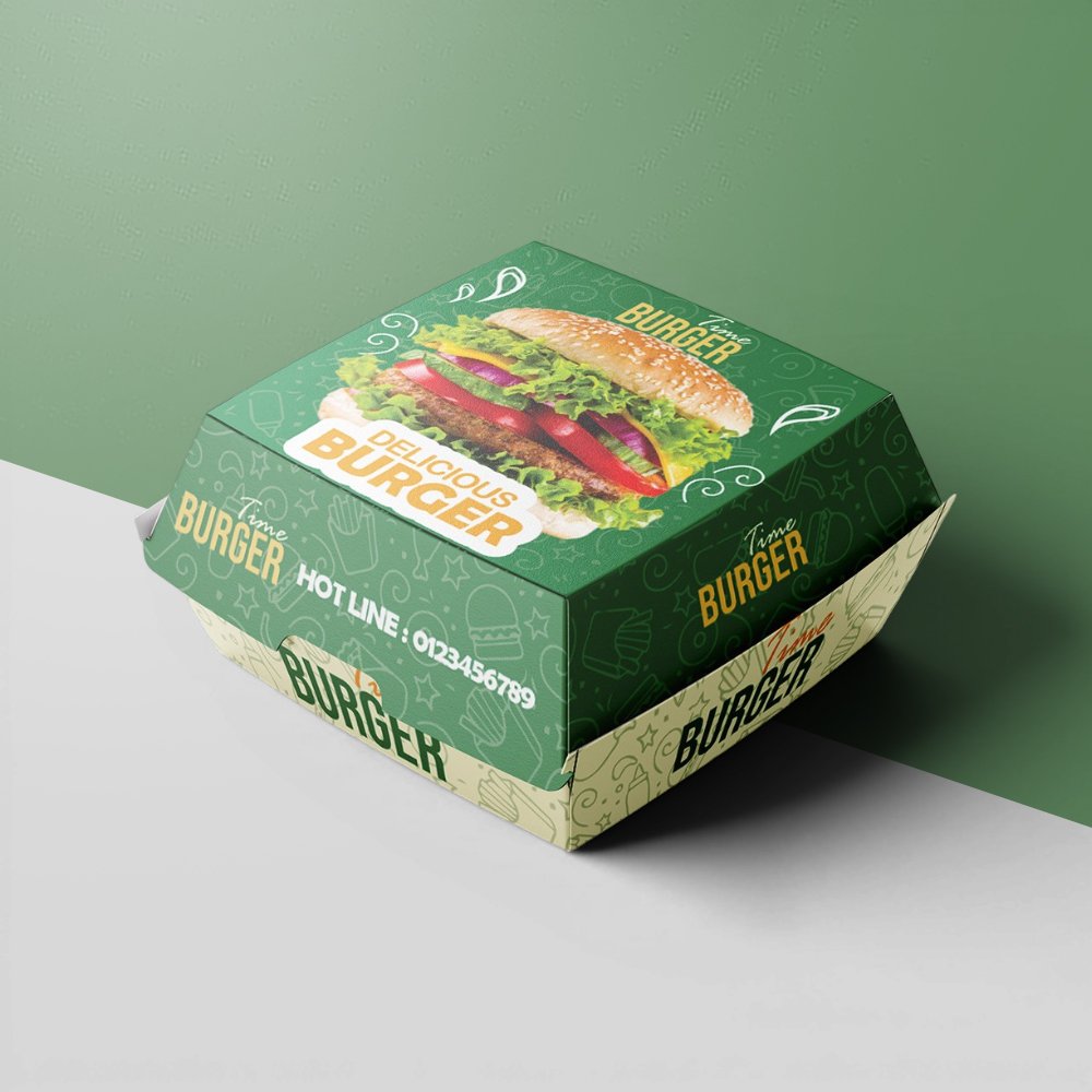 Custom Burger Boxes