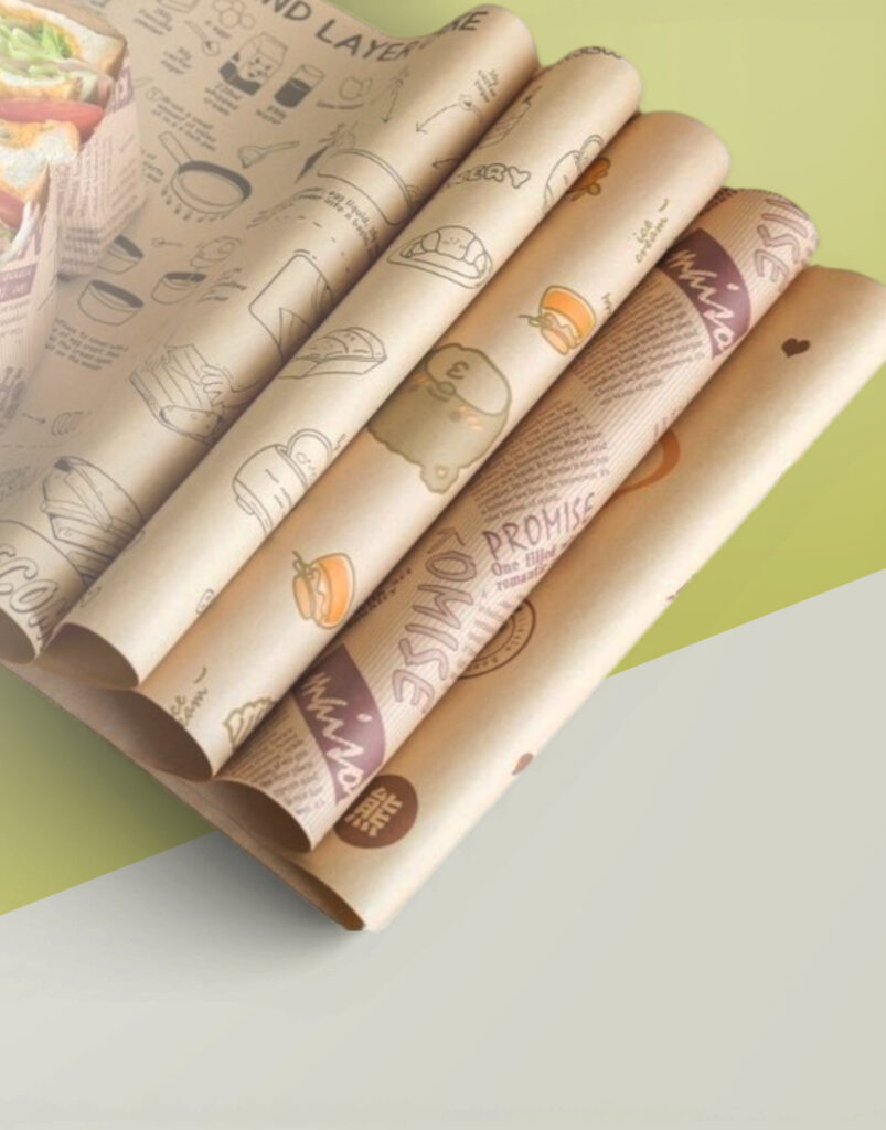 custom kraft paper